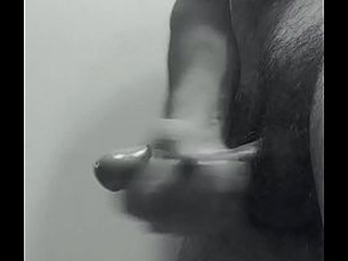 Retro style cock tugging